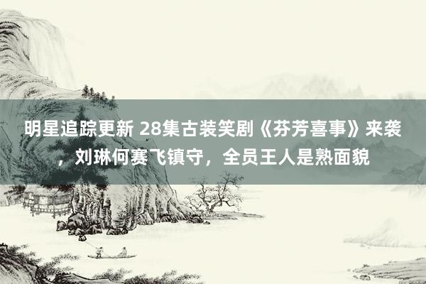 明星追踪更新 28集古装笑剧《芬芳喜事》来袭，刘琳何赛飞镇守，全员王人是熟面貌